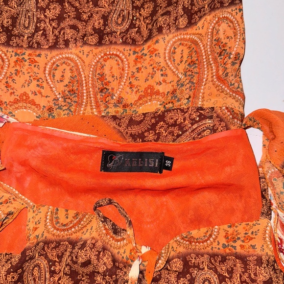 Y2K Patterned Dress - Picture 3 of 4